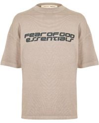 Fear Of God - Logo T-Shirt - Lyst