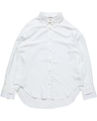 Acne Studios - Layered Button-Up Shirt - Lyst