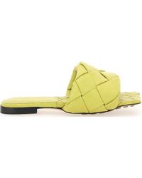 Bottega Veneta - Bv Lido Flat Sandals - Lyst