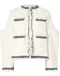 Sacai - Tweed Jacket - Lyst