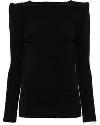Junya Watanabe - Boat Neck Long-Sleeved Top - Lyst