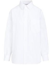 Bottega Veneta - Long Sleeved Buttoned Shirt - Lyst