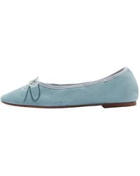 Aeyde - Suede Slip-On Ballet Flats - Lyst