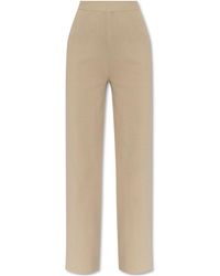 Nanushka - Straight-Leg Knitted Trousers - Lyst