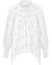 Elisabetta Franchi - Blouse - Lyst