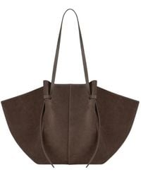 Yuzefi - Large Mochi Suede Tote Bag - Lyst