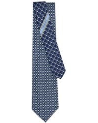 Ferragamo - Frog Print Silk Tie - Lyst