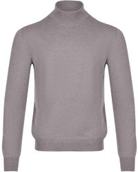 Tagliatore - High Neck Knitted Jumper - Lyst