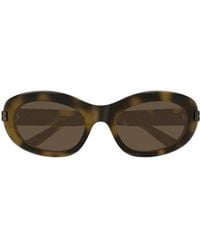 Balenciaga - Eyewear Casino Round Frame Sunglasses - Lyst