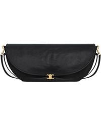 Celine - Halfmoon Soft Triomphe Bag - Lyst