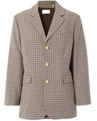 FRAME - Houndstooth Suit Jacket - Lyst