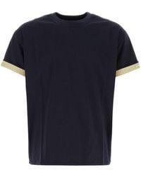 Bottega Veneta - Double Layered Striped T-Shirt - Lyst