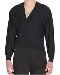 Lemaire - Relaxed Twisted Cardigan - Lyst