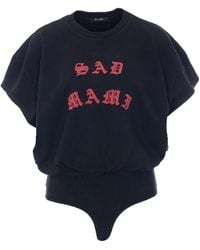 Willy Chavarria - Sad Mami Graphic Bodysuit T-Shirt - Lyst