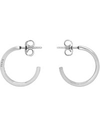 Maison Margiela - Logo Reference Earrings - Lyst
