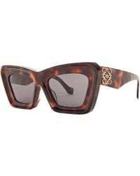 Loewe - Cat-Eye Frame Sunglasse - Lyst