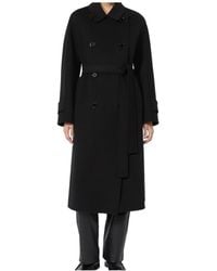 Max Mara - 'S Samanta Double-Breasted Belted Coat - Lyst