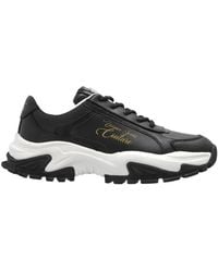 Versace Jeans Couture - Couture Logo Printed Low-Top Sneakers - Lyst