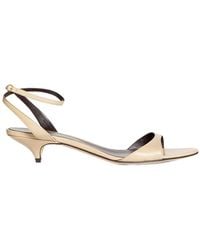 The Row - Round-Headed High-Heeled Sandals - Lyst