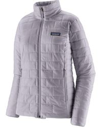 Patagonia - Long-Sleeved Cotton-Padded Jacket - Lyst