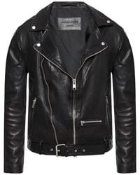 AllSaints - Classic Biker Jacket - Lyst