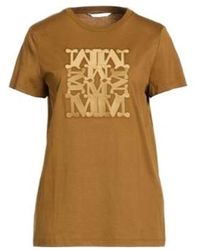 Max Mara - Crew-Neck Short-Sleeve T-Shirt - Lyst