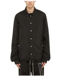 Rick Owens - Press-Stud Shirt Jacket - Lyst