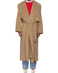 Rohe - Long Sleeve Coat - Lyst
