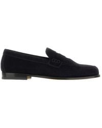 Doucal's - Almond Toe Loafers - Lyst