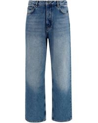 Off-White c/o Virgil Abloh - Half Arrow Relaxed Tapered Jeans - Lyst