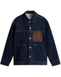 Tommy Hilfiger - Relaxed Denim Chore Jacket - Lyst