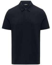 K-Way - Viggo Lt Stretch Jersey Slim Polo Shirt - Lyst