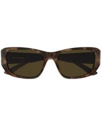 Balenciaga - Eyewear Rectangle Frame Sunglasses - Lyst