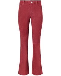 Stouls - Dean Suede Flared Pants - Lyst