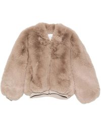 Frankie Shop - Senna Faux Fur Oversized Jacket - Lyst