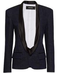 DSquared² - Long-Sleeved Denim Suit Coat - Lyst