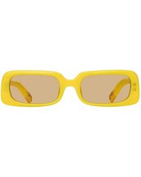 Jacquemus - Rectangular Frame Sunglasses - Lyst