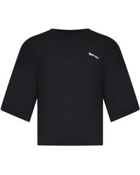 Barrow - Beaded Logo Back Print T-Shirts - Lyst