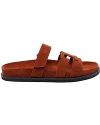 Tory Burch - Ines Sport Logo Slides - Lyst