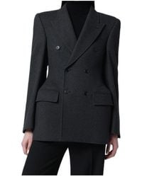 Balenciaga - Hourglass Double-Breasted Jacket - Lyst