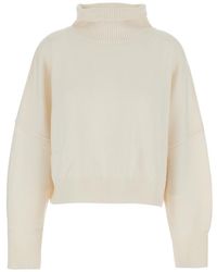 Loulou de Saison - Luke Stand Collar Knitwear - Lyst