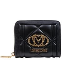 Moschino - Zip-Around Wallet - Lyst