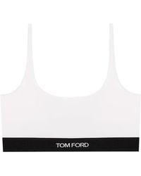 Tom Ford - Logo Band Bralette - Lyst
