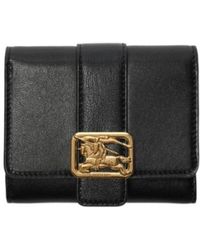 Burberry - Rider Compact Wallet - Lyst
