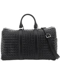 Bottega Veneta - Medium Classic Intrecciato Duffle Bag - Lyst