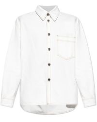 Givenchy - Chest Pocket Denim Shirt - Lyst
