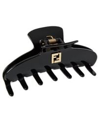 Fendi - Ff Logo Hair Clip - Lyst