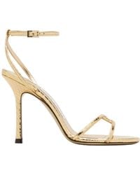 Jimmy Choo - Leo 100 High-Heeled Sandals - Lyst