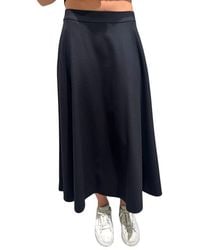 Max Mara - S Pleated Maxi Skirt - Lyst