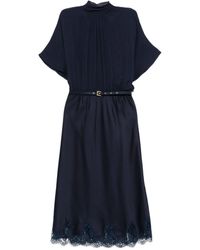 ERMANNO FIRENZE - Short Sleeve Dress - Lyst